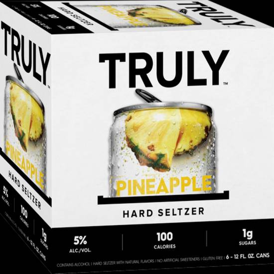Order truly pineapple 6pk food online from Chalet Liquor store, Huntington Beach on bringmethat.com