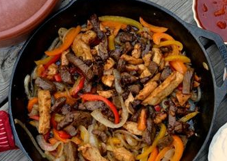 Order Mixed Fajitas food online from Rio Chico Mexican Restaurant store, Mount Pleasant on bringmethat.com