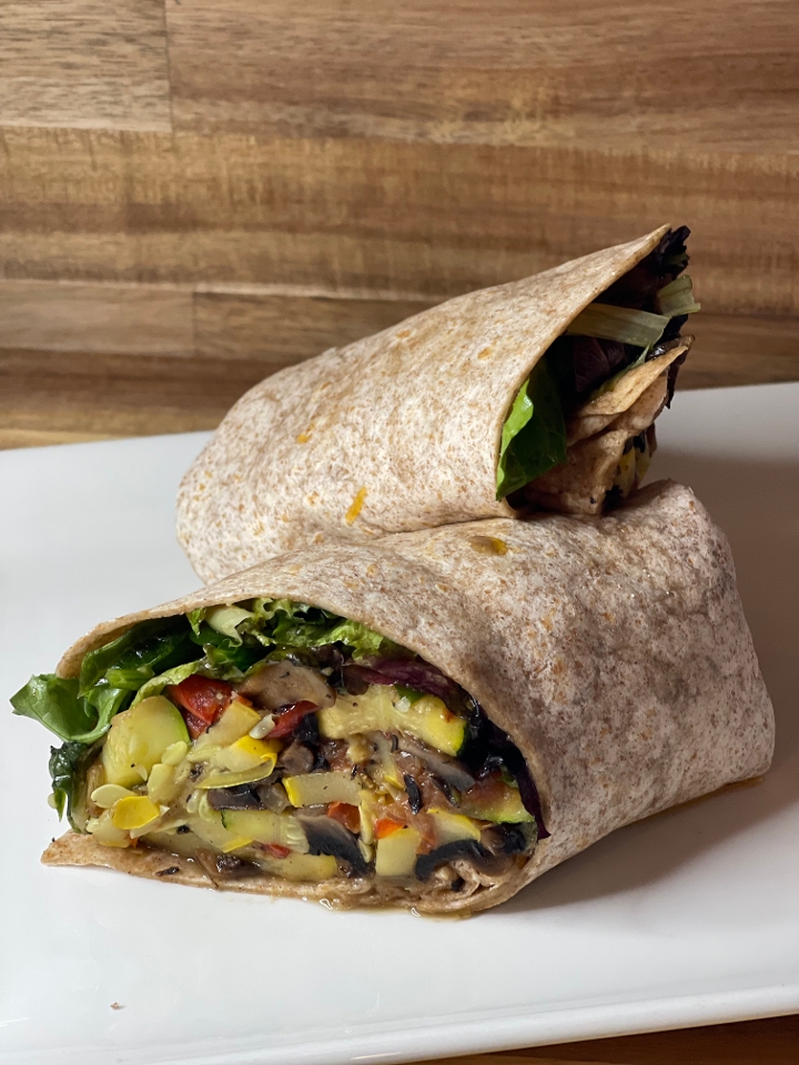 Order Grilled Vegetable Wrap food online from Urban American Kitchen store, Houston on bringmethat.com