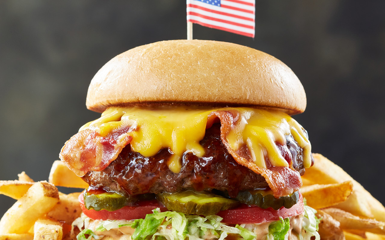 Order BBQ Bacon Cheeseburger food online from Shoney #1242 store, Nashville on bringmethat.com