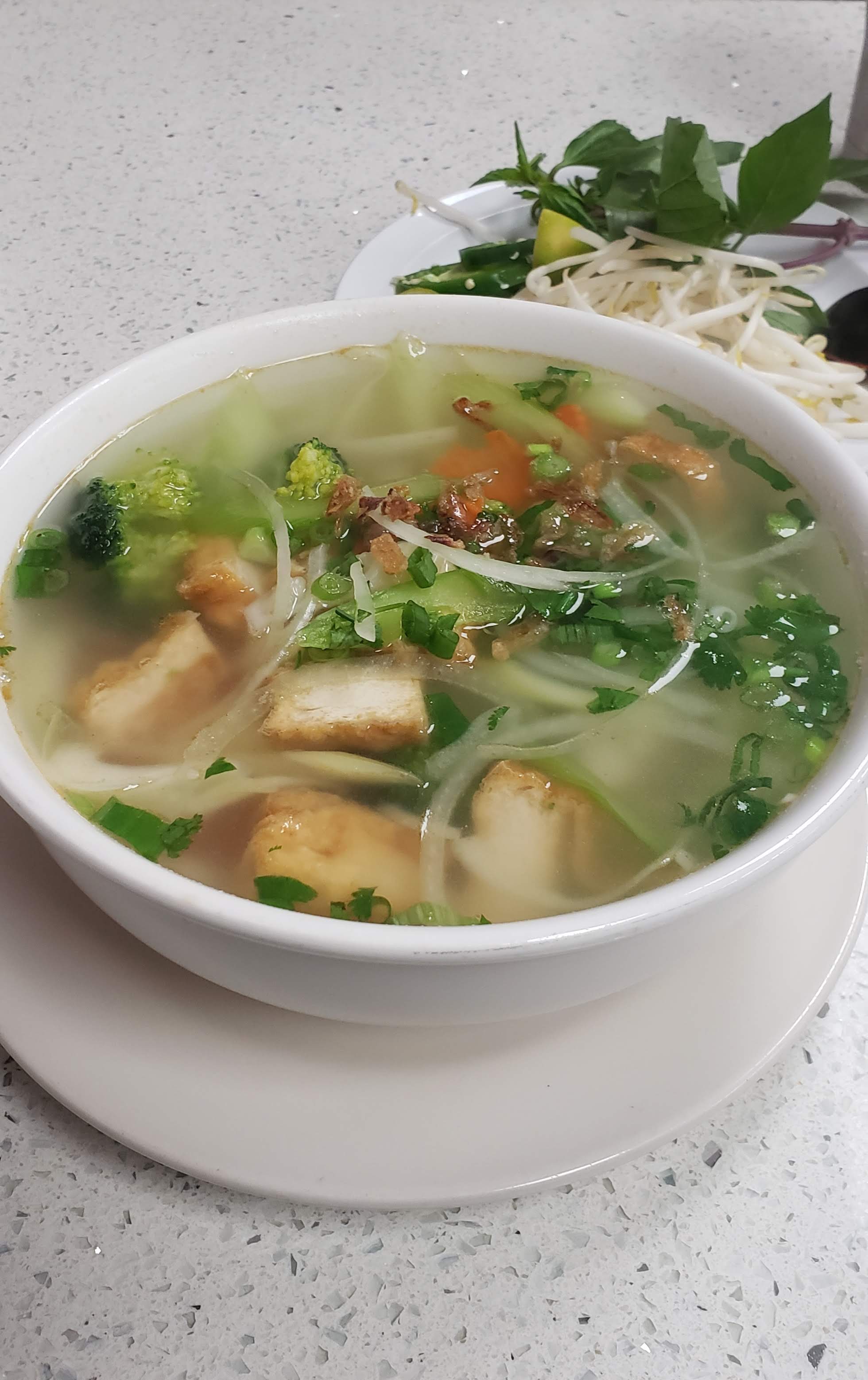 Order P7. Vegetarian Pho food online from I Love Pho Menudo And Taco store, Fresno on bringmethat.com