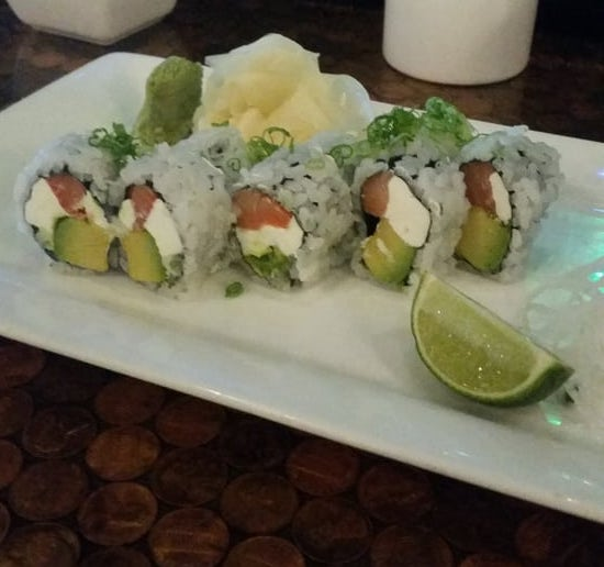 Order Philadelphia Roll food online from Kumo Sushi and Lounge store, New City on bringmethat.com