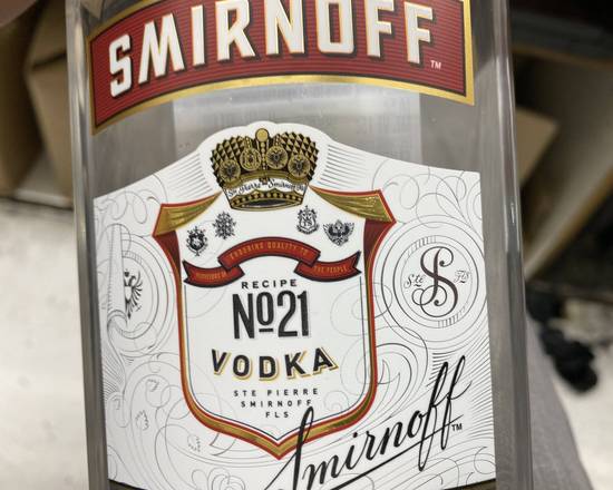 Order Smirnoff vodka 375ml food online from Ramona Liquor store, Rancho Cucamonga on bringmethat.com