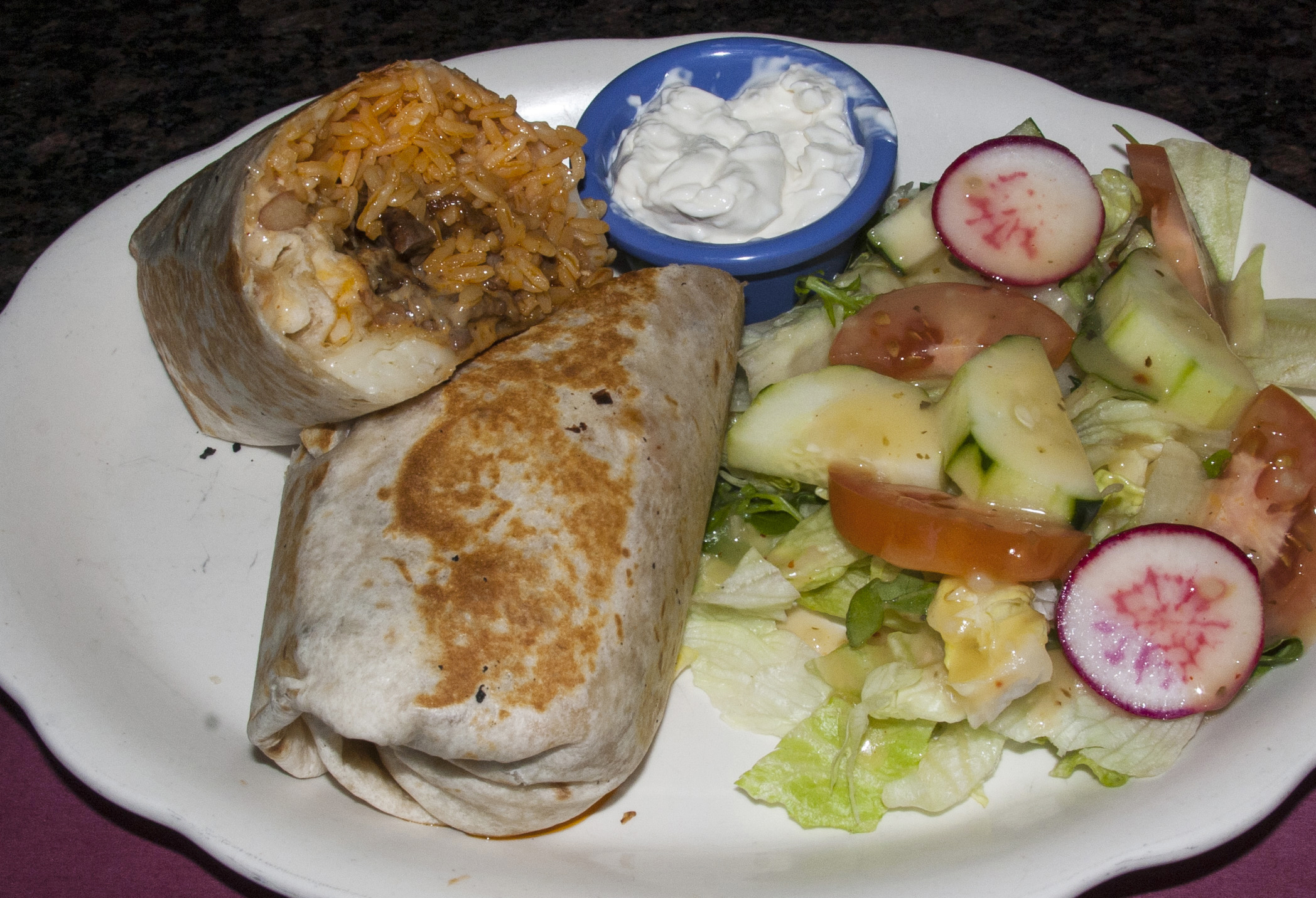 Order 66. Burrito de Carne food online from El Tenampa 2 store, Farmingville on bringmethat.com