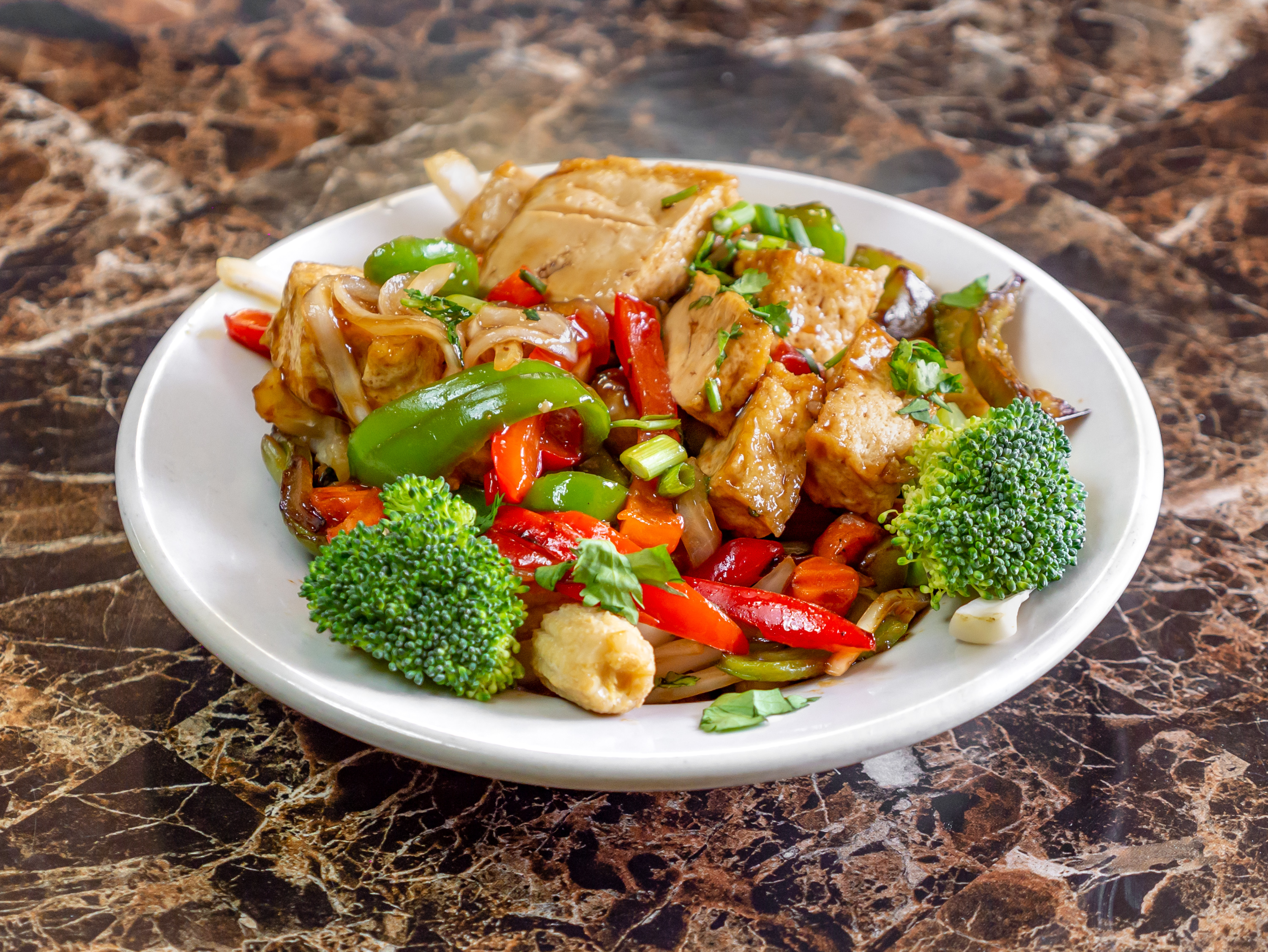 Order SAUTEED MIXED VEGETABLES food online from Tasty Thai store, San Mateo on bringmethat.com