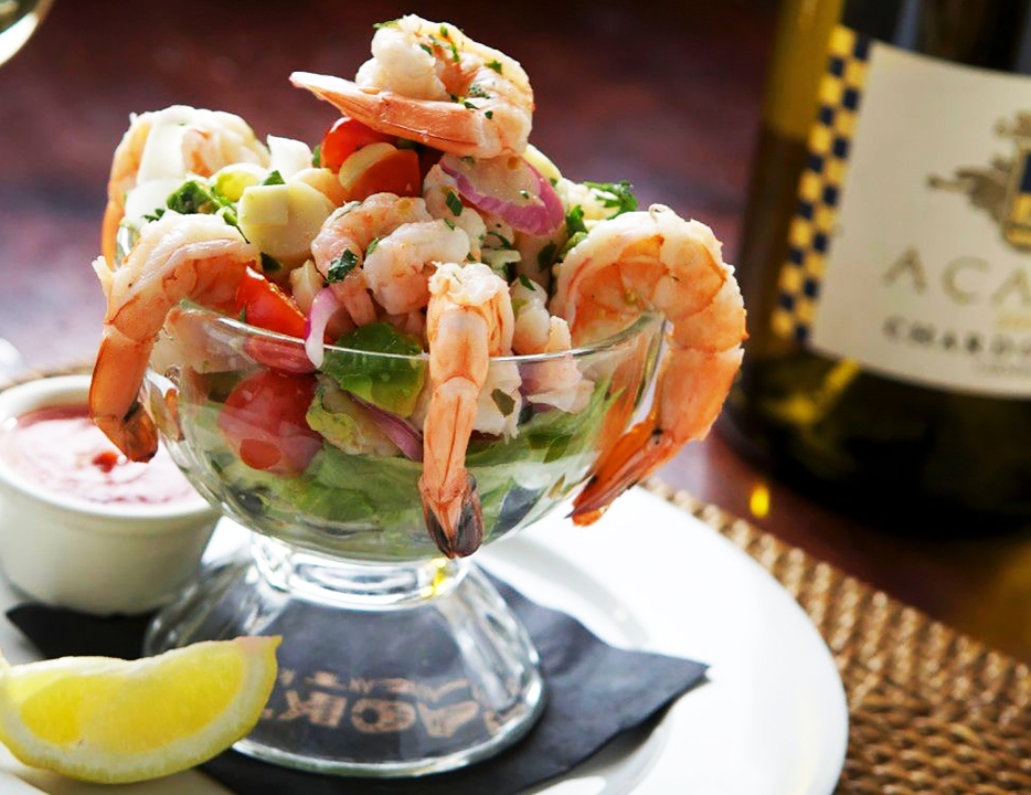 Order PRAWN COCKTAIL food online from Jack Restaurant And Bar store, San Mateo on bringmethat.com