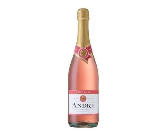 Order Andre Brut Rose Champagne, 750mL bottle (10.5% ABV) food online from Central Liquor Market store, Los Angeles on bringmethat.com