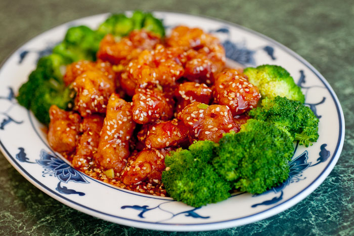 Order H2. Sesame Chicken food online from Hunan Spring store, Evanston on bringmethat.com