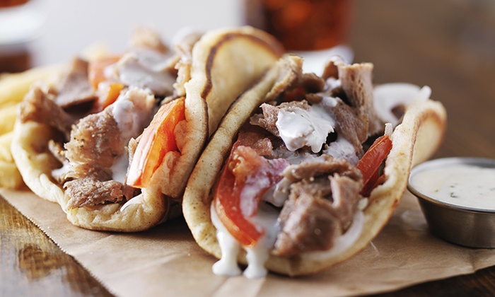Order Lamb Gyro Sandwich food online from The Casbah Halal store, New York on bringmethat.com