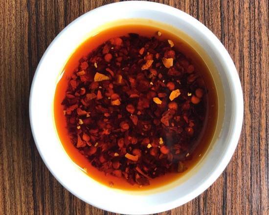 Order Hot Chili Oil (Red Pepper Paste) food online from House Of Lu store, Marietta on bringmethat.com