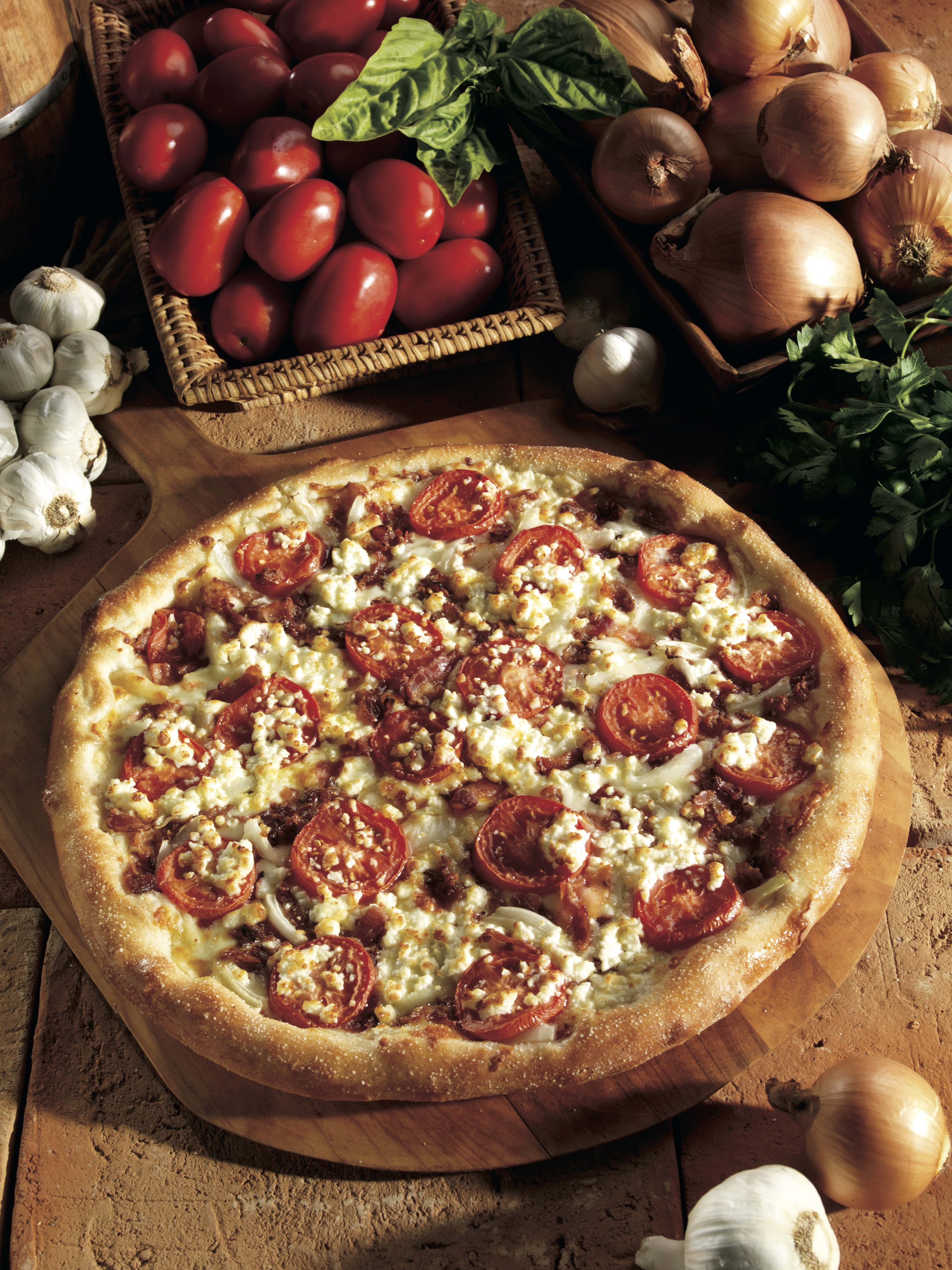 Order White Cheezy Pizza food online from Marco's Pizza store, Oxnard on bringmethat.com