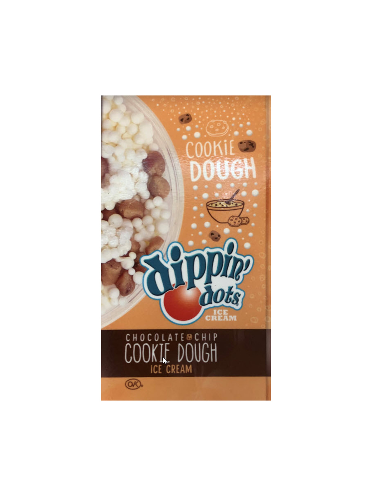 Order Dippin Dots Chocolate Cookie Dough 2.5 oz. food online from Chevron Extramile store, Danville on bringmethat.com