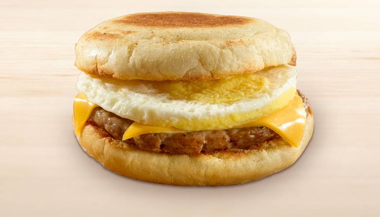 Order English Muffin - Bacon, Egg & Cheese  (400 Cal) food online from QuickChek store, Washington on bringmethat.com