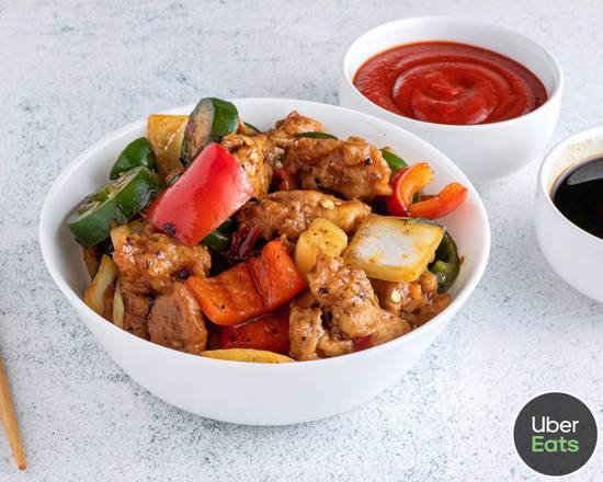 Order **Jalapeno Chicken (Large) food online from China Cook store, Fontana on bringmethat.com
