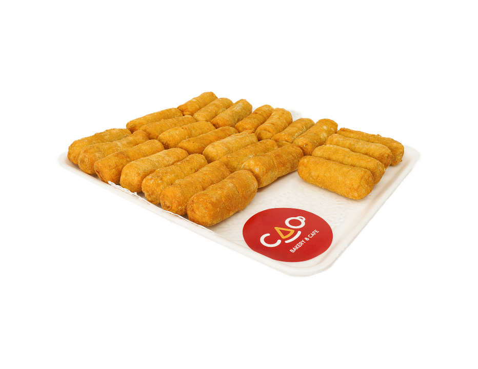 Order Tray of Cheese Tequenos (tequenos de queso) food online from Cao Bakery & Café store, Miami on bringmethat.com