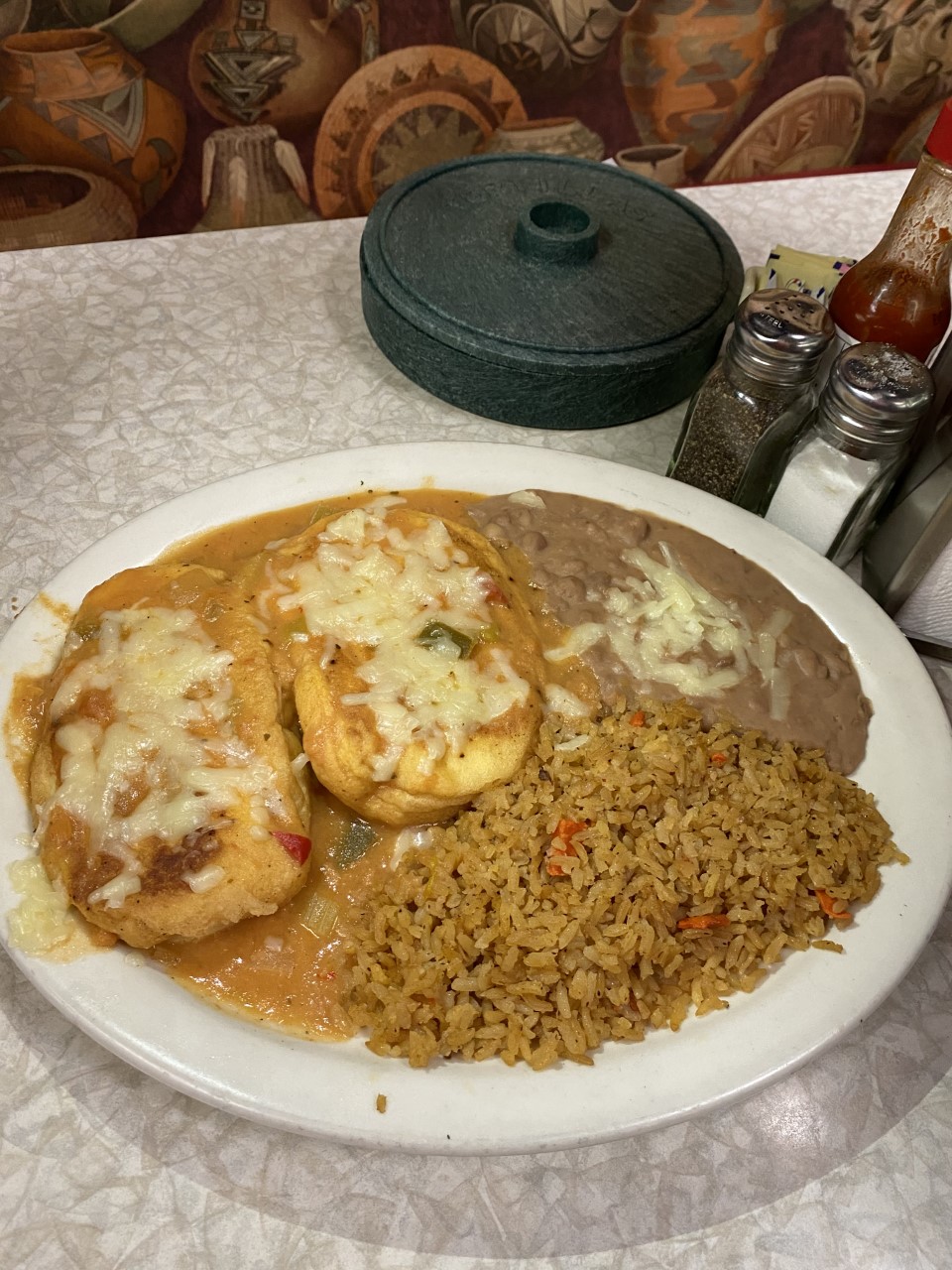 Order chiles rellenos food online from El Matador Mexican Food store, Irwindale on bringmethat.com
