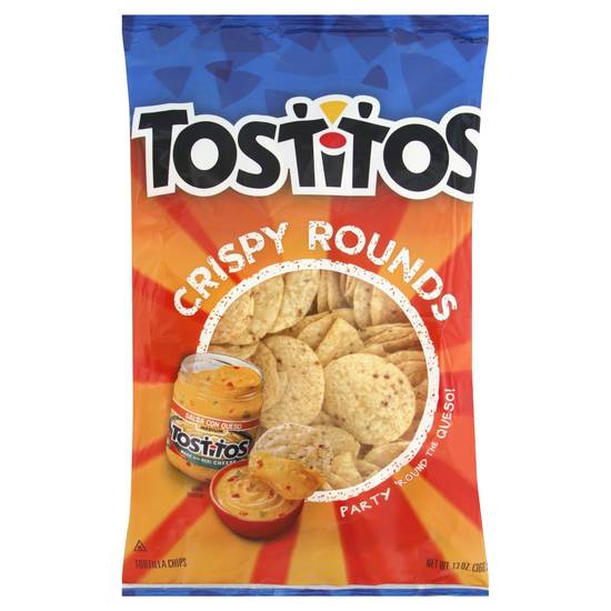 Order Tostitos Tortilla Chips Crispy Rounds (13 oz) food online from Rite Aid store, Yamhill County on bringmethat.com