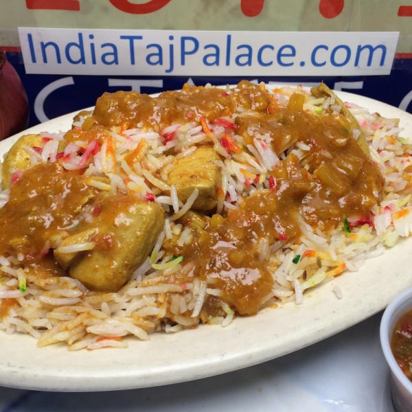 Order D2. Chicken Biryani food online from India Taj Palace store, San Antonio on bringmethat.com