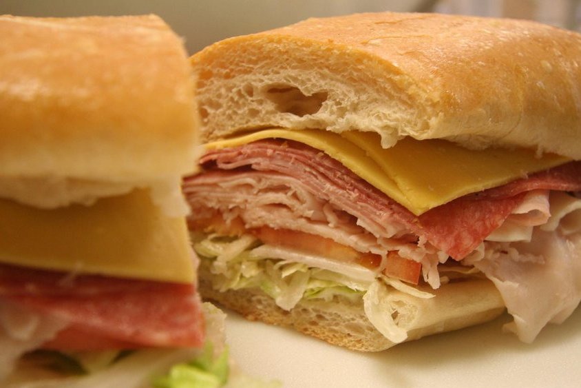 Order Ham Sub (Hot or Cold) food online from Burger Island store, Richardson on bringmethat.com