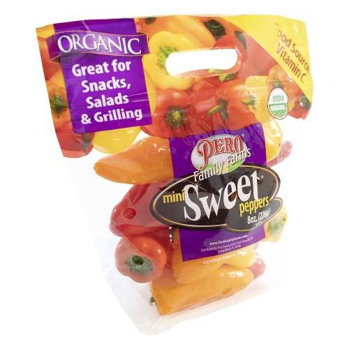 Order Pero Family Farms · Organic Mini Sweet Peppers (8 oz) food online from Winn-Dixie store, Quincy on bringmethat.com