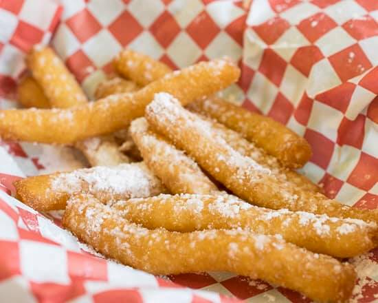 Order 20 Piece Funnel Cake Fries food online from Big Tony's West Philly Cheesesteaks store, Dallas on bringmethat.com