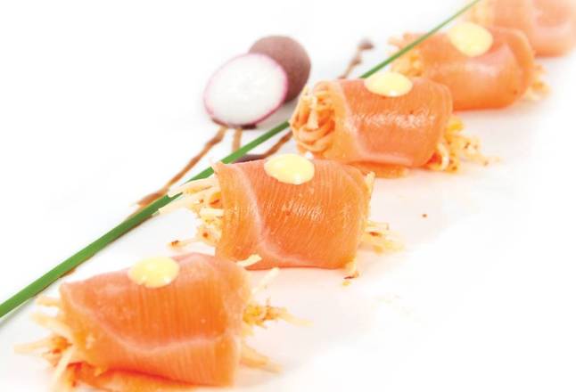Order Golden Salmon food online from Mika Sushi 3 store, Denver on bringmethat.com
