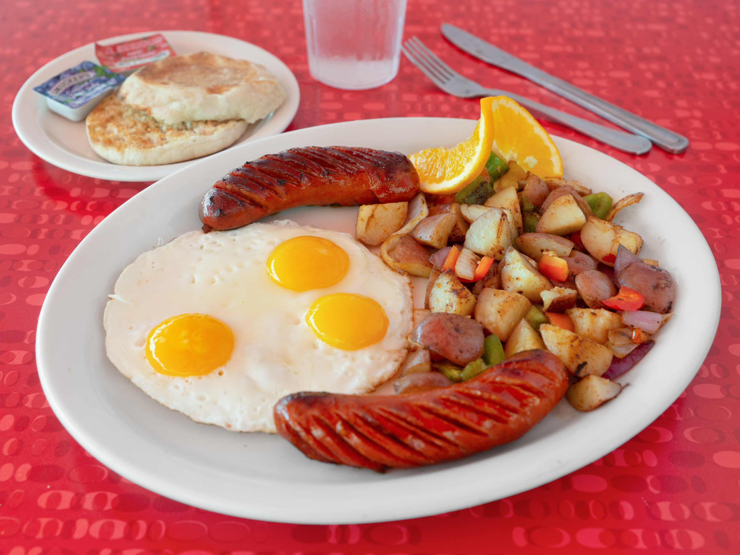 Order 4 Piece Sausage Links and Egg food online from Mr D store, Placentia on bringmethat.com