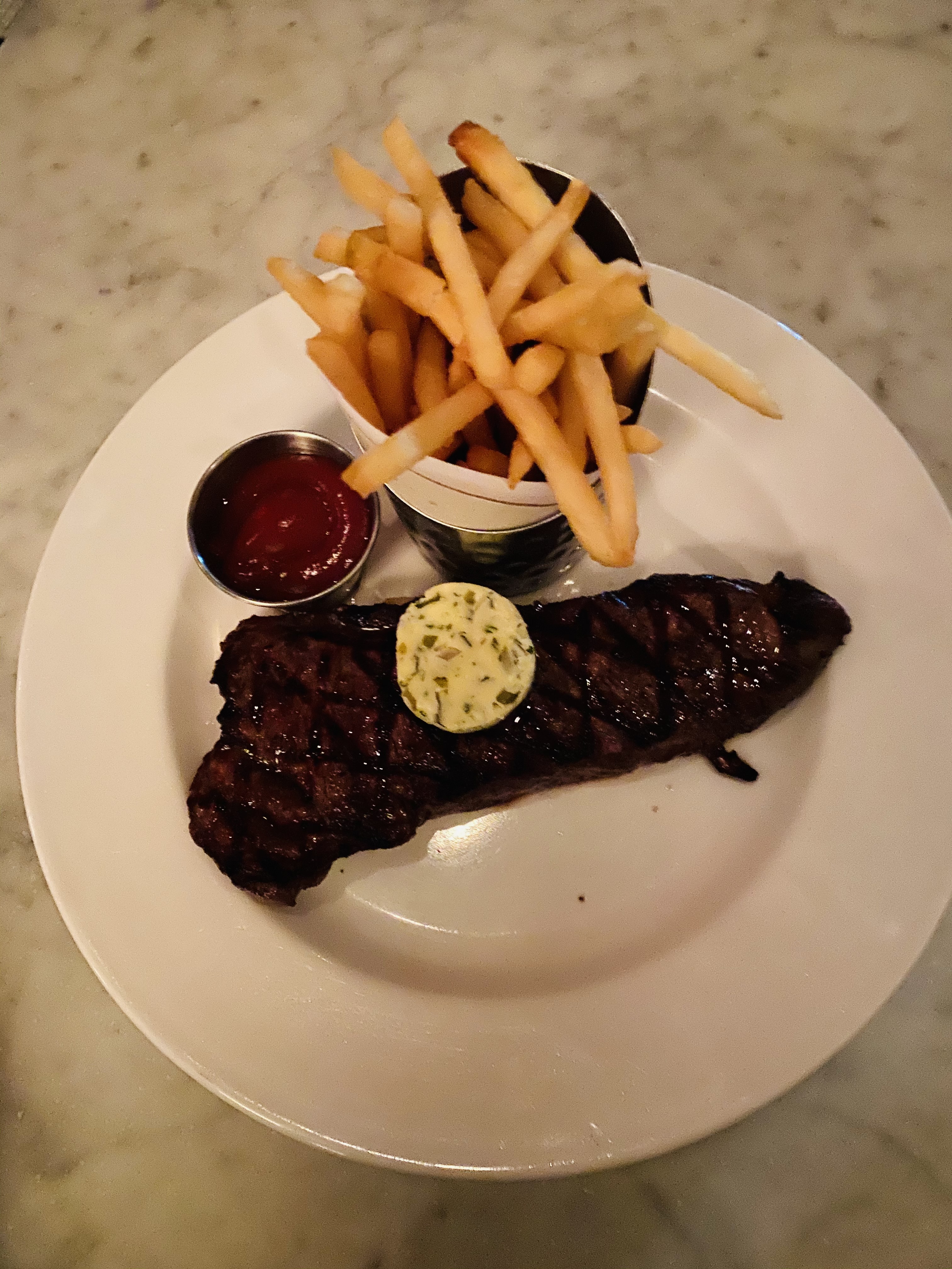 Order Steak Frites food online from Manny's Bistro store, New York on bringmethat.com