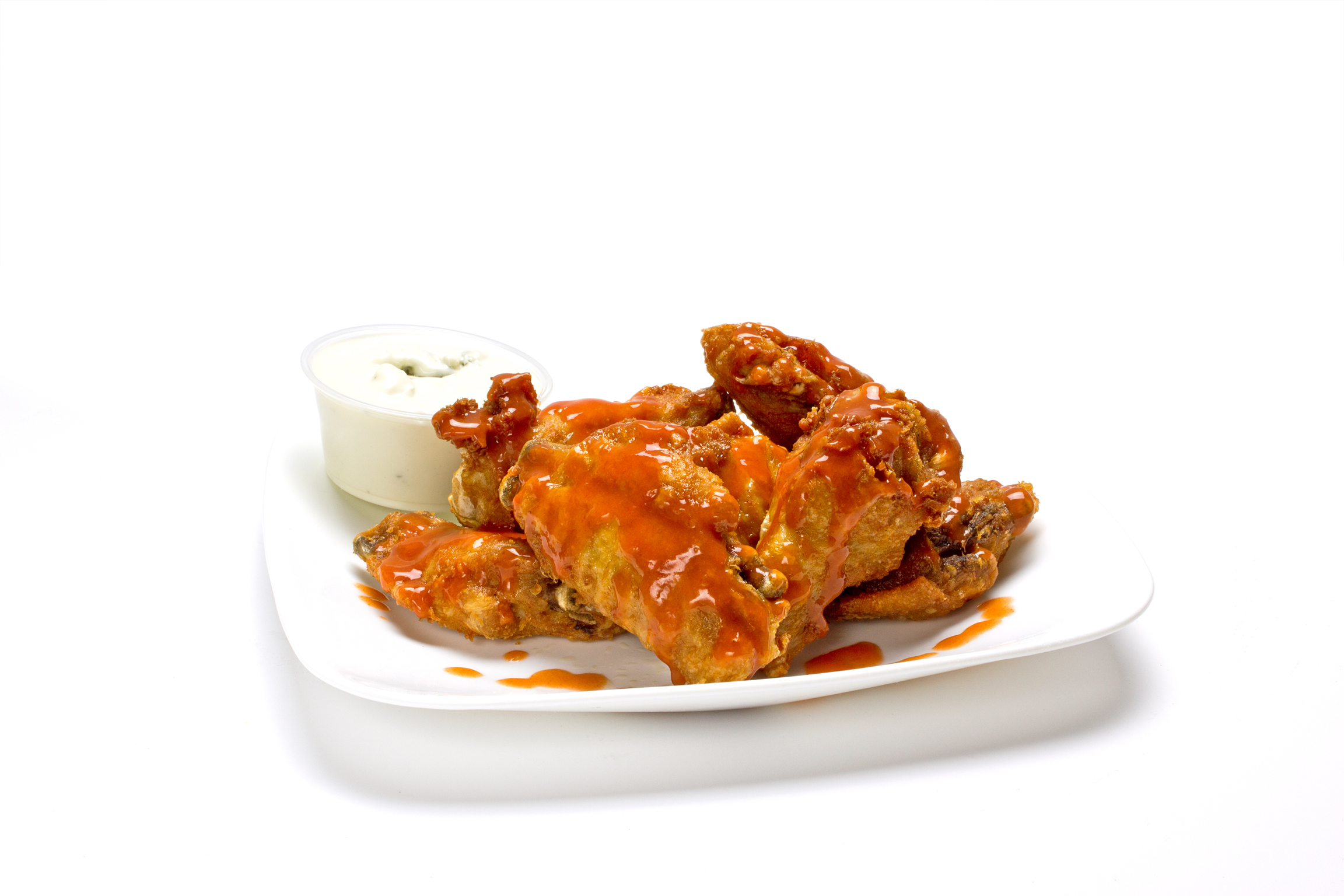 Order Buffalo Wing Plate food online from Jimmy's Pizza Too store, Lowell on bringmethat.com