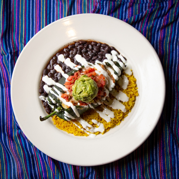 Order Chile Relleno food online from Totopos store, Cary on bringmethat.com