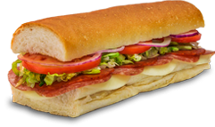 Order 15. Salami, Pepperoni and Provolone Cheese Sandwich food online from Port of Subs store, Las Vegas on bringmethat.com
