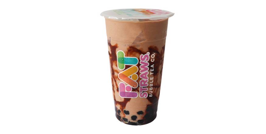 Order Lg Chocolate Banana-D food online from Fat Straws Bubble Tea store, Plano on bringmethat.com