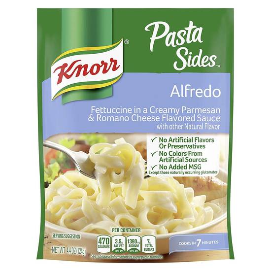 Order Knor Pasta Sides Alfredo - Pack Of 12 food online from Exxon Food Mart store, Port Huron on bringmethat.com
