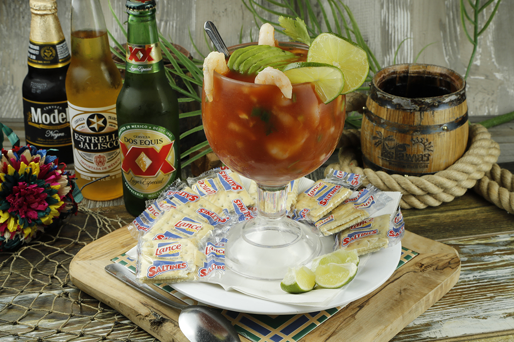 Order Shrimp Cocktail food online from Las Palmas Mexican Cafe - Victoria store, Victoria on bringmethat.com