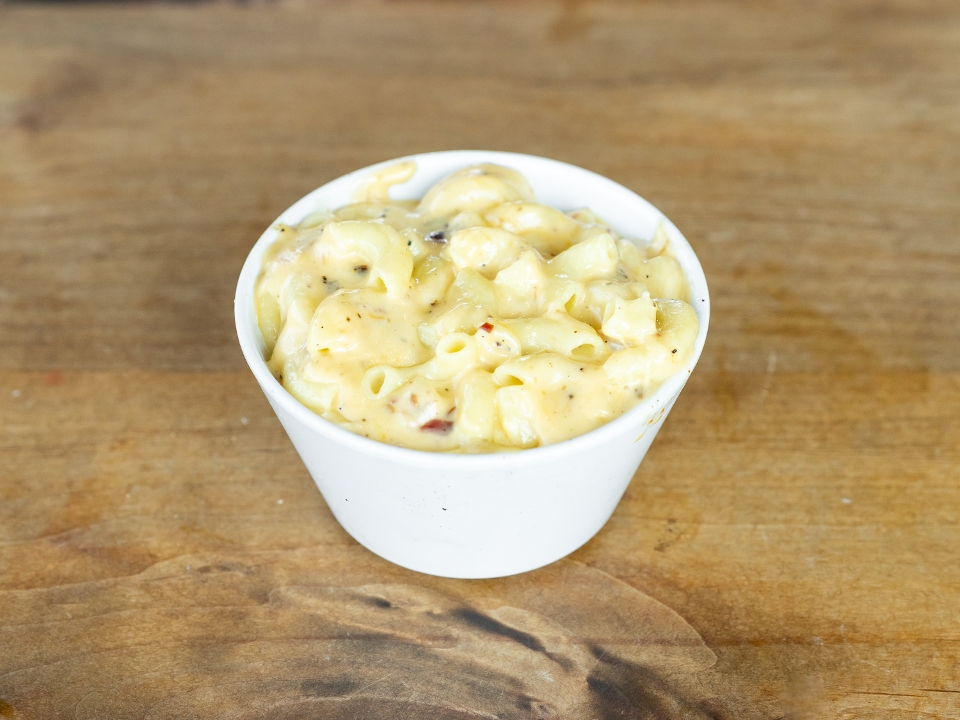 Order House Mac & Cheese - Cup food online from Smoking Pig BBQ - San Jose store, San Jose on bringmethat.com