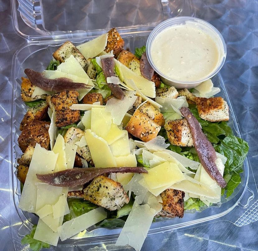 Order Caesar Salad - Small food online from Rustica store, Philadelphia on bringmethat.com