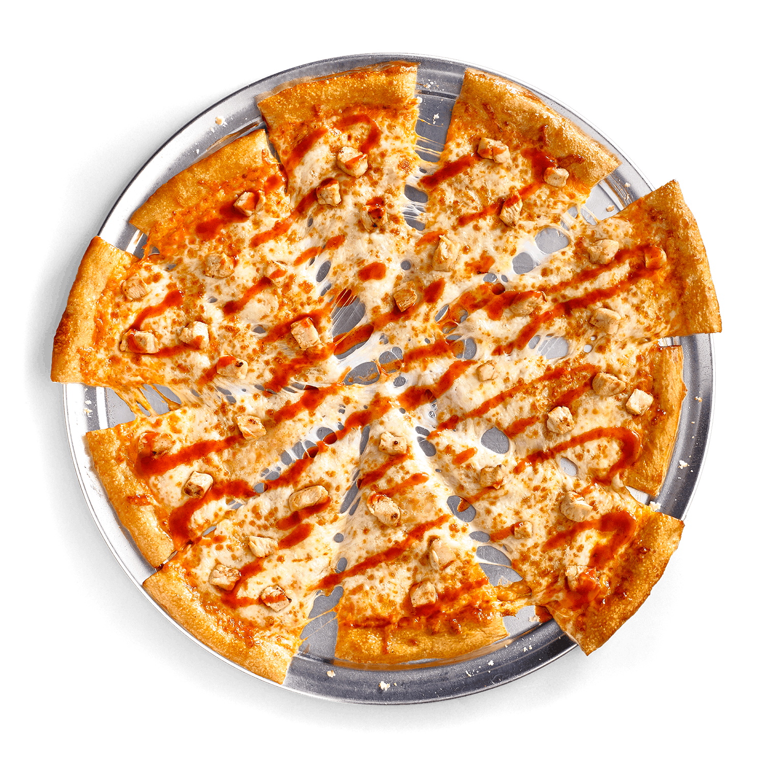 Order Buffalo Chicken Pizza - Medium food online from Cicis Pizza - Huntsville store, Huntsville on bringmethat.com