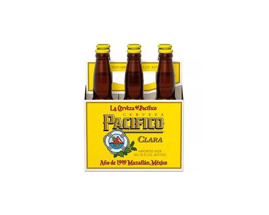 Order Pacifico 6 Pack Bottles food online from Chevron Extramile store, Granada Hills on bringmethat.com