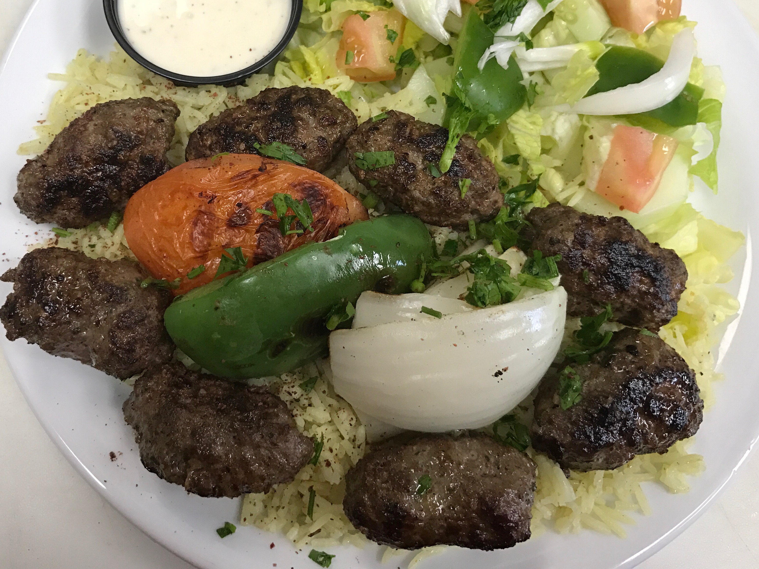 Order Kofta Kabob food online from Alzaytuna Grill store, Cincinnati on bringmethat.com