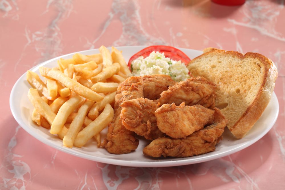 Order Chicken Platter food online from Hwy 55 Burgers Shakes and Fries store, Midland on bringmethat.com