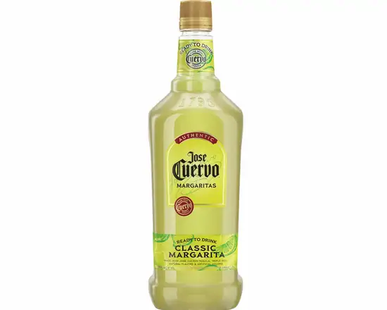 Order Jose Cuervo Authentic Lime Margarita Ready to Drink 9.95 % abv 1.75 Liter food online from Sousa Wines & Liquors store, Mountain View on bringmethat.com