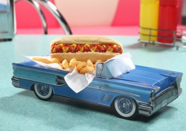 Order Kid's Hot Dog food online from Hwy 55 Burgers Shakes & Fries store, Sharpsburg on bringmethat.com