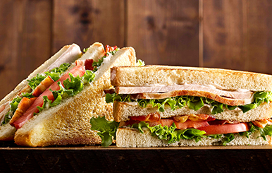 Order Triple Decker Club Sandwich food online from Perkins Restaurant & Bakery store, Fairfield on bringmethat.com