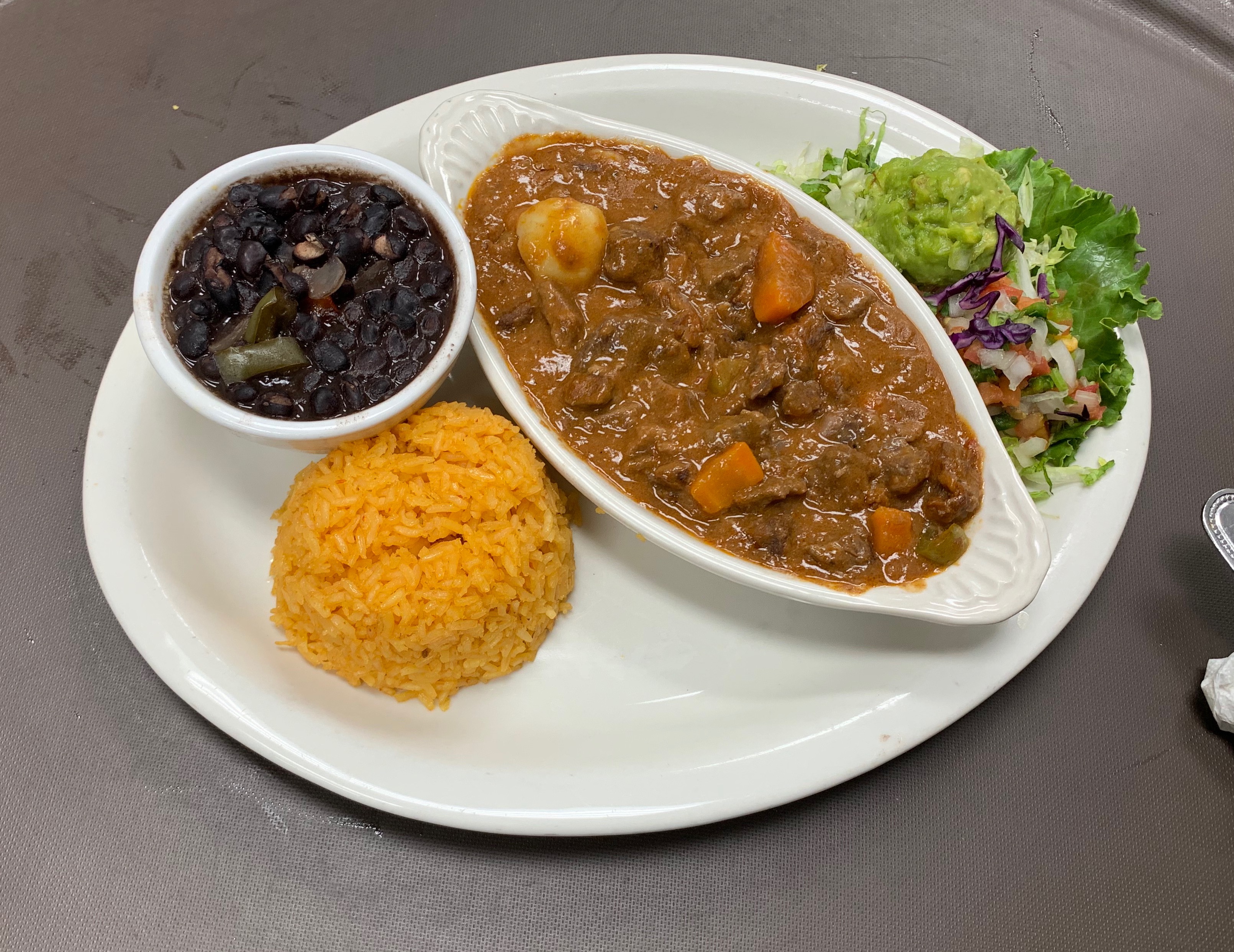 Order Carne Guisada food online from Moreno Mexican Restaurant store, Pearland on bringmethat.com