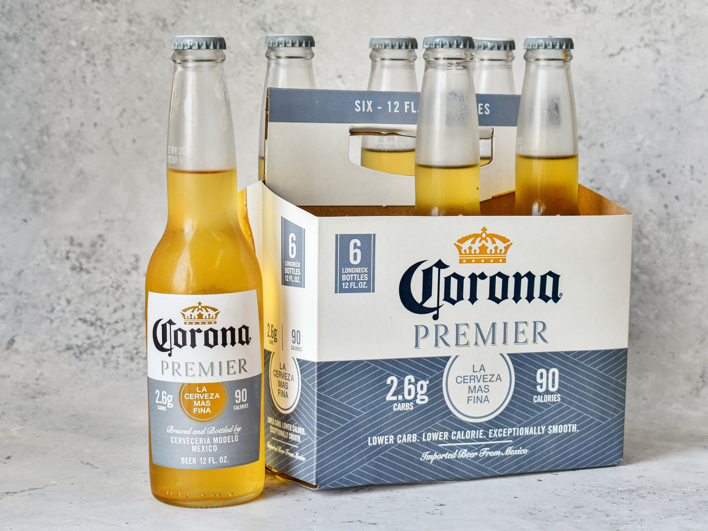 Order Corona, 6 Pk-12 oz. Bottle Beer  food online from 888 Liquor store, Rosemead on bringmethat.com