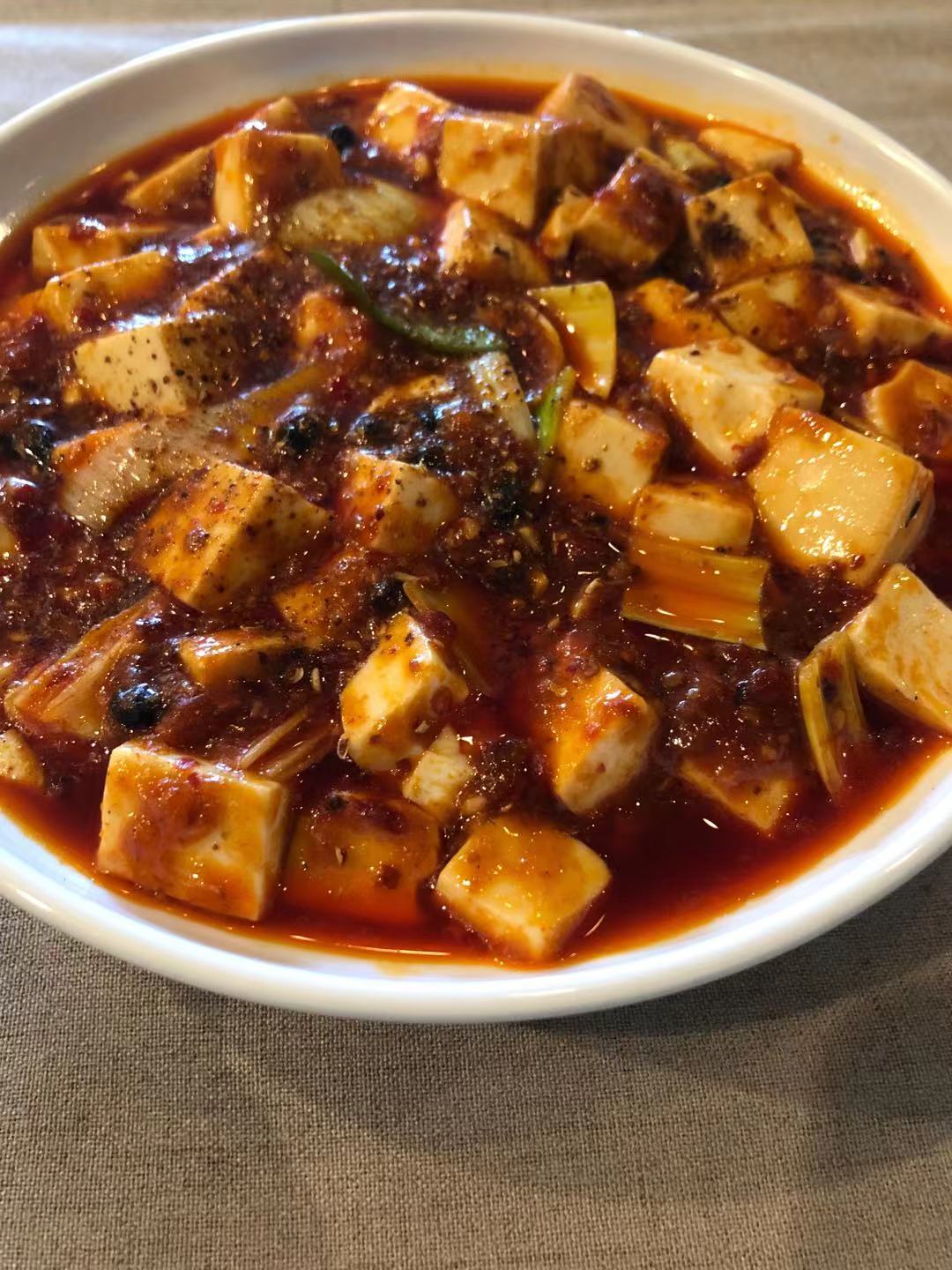 Order W2. Mapo Tofu Lunch Special food online from House of Sun Chinese Restaurant store, Cincinnati on bringmethat.com