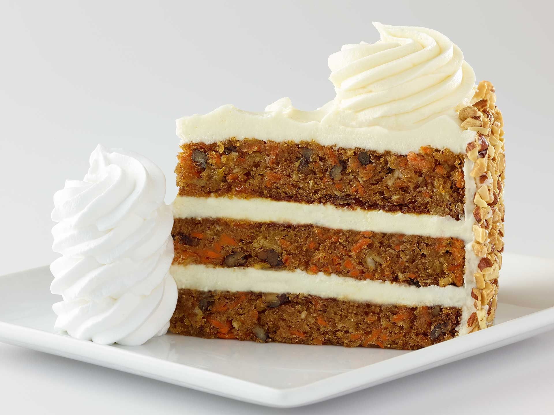 Order Cheesecake Factory Carrot Cake food online from Numero Uno Pizza Pasta and More store, Pasadena on bringmethat.com