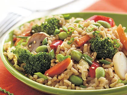 Order Vegetable Fried Rice food online from Kong's Kitchen store, Atlanta on bringmethat.com