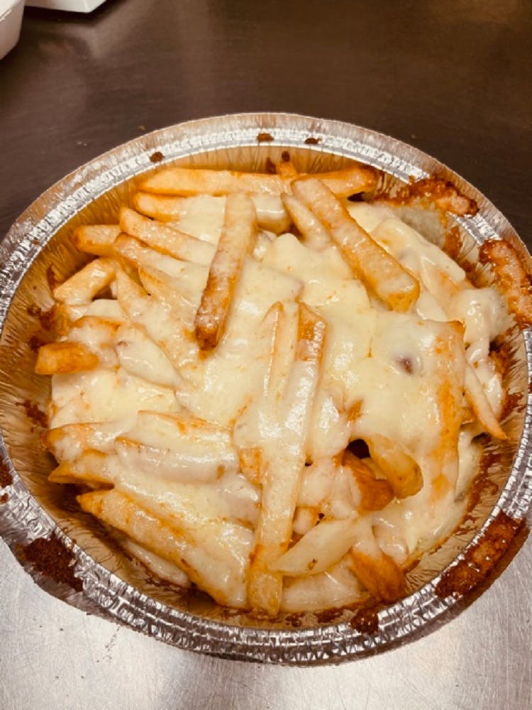 Order Cheese Fries - Small food online from Golden Crust Pizzeria store, Philadelphia on bringmethat.com