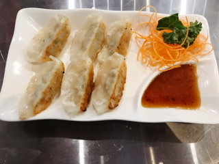 Order Gyoza food online from Oishi Asian Cuisine store, Scotia on bringmethat.com